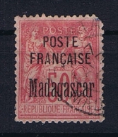 Madagascar: 1895, Yv 19 Used /obl. Damage - Usati
