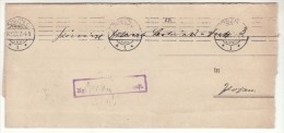 POLAND / GERMAN ANNEXATION 1903  LETTER  SENT FROM  POZNAN TO POZNAN - Covers & Documents