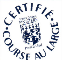 Autocollant Conseil Général Du FINISTERE - Pen-Ar-Bed - Certifié Course Au Large/ BLASON - Aufkleber