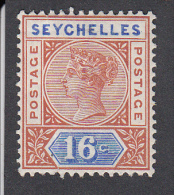 Seychelles 1892  16c  SG14  MH - Seychellen (...-1976)