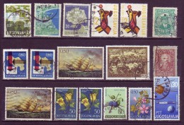 YUGOSLAVIA-SHS-KINGDOM--LOT-DIFFERENT POSTMARKS-SPLIT-ZADAR-CROATIA - Collections, Lots & Séries