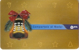 AND-126 TARJETA DE ANDORRA NADAL 2001 (CHRISTMAS-NAVIDAD) - Andorra