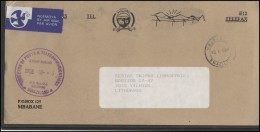 SWAZILAND Brief Postal History Envelope Air Mail SZ 002 Special Delivery - Swaziland (1968-...)