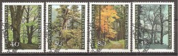 FL 1980 // 757/760 O Der Wald In Den Jahreszeiten - Oblitérés