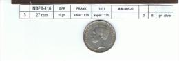 NBFB-123    -  1849 - 5 Francs