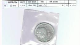 NBFB-184    -  1996 - 250 Francs