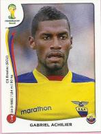 PANINI Stickers - FIFA Worl Cup Brasil 2014 - No 361 - Gabriel Achilier - Other & Unclassified