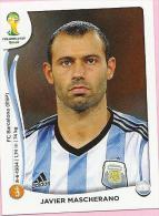 PANINI Stickers - FIFA Worl Cup Brasil 2014 - No 421 - Javier Mascherano - Other & Unclassified