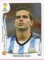 PANINI Stickers - FIFA Worl Cup Brasil 2014 - No 422 - Fernando Gago - Other & Unclassified