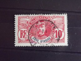 Cote D'ivoire N°25 Oblitéré Général Faidherbe - Used Stamps