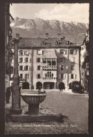 Innsbruck Herzog Friedchstrasse Mit Goldenem Dachl - Top Motiv Um 45-50 - Schwaz