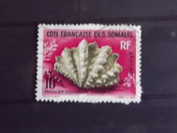Cote Des Somalis N°312 Oblitéré Coquillage - Used Stamps