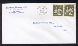 RB 983 - 1965 6c Rate Advertising Cover - Camrose Bootery - Camrose - Alberta Canada - Storia Postale
