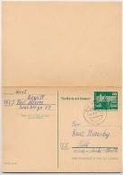DDR P81 Postkarte Mit Antwort Gelaufen Bad Kösen - Halle 1978  Kat. 8,00 € - Cartes Postales - Oblitérées