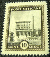 Vatican 1933 Wing Of The Vatican Palace 10c - Mint - Unused Stamps