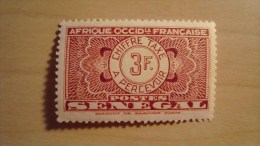 Senegal  1935  Scott #J31  MH - Unused Stamps