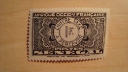 Senegal  1935  Scott #J29  MH - Ungebraucht