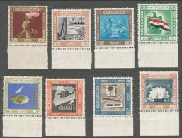 EGYPT INDUSTRY 1962 STAMPS FULL MARGINAL SET MNH - 10 YEARS ON 1952 REVOLUTION - Unused Stamps