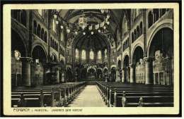 Forbach / Murgtal  -  Inneres Der Kirche  -  Ansichtskarte Ca.1925   (2950) - Forbach
