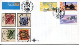 SUD-OUEST AFRICAIN : N°540-3 De 1986 Sur Enveloppe 1er Jour (FDC). Explorateur Diogo Cao/Bateau/Armoiries. - Esploratori