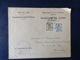 33/928A  LETTRE  VISE   1940 - Cartas & Documentos