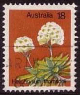 1975 - Australian Wildflower Definitive Issue 18c HELICHRYSUM THOMSONII Stamp FU - Used Stamps