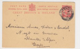 FRANCE. TIMBRE. ENTIER POSTAL. EP. CARTE ......GREAT BRITAIN IRELAND - Material Postal