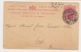 FRANCE. TIMBRE. ENTIER POSTAL. EP. CARTE ......GREAT BRITAIN IRELAND - Stamped Stationery, Airletters & Aerogrammes