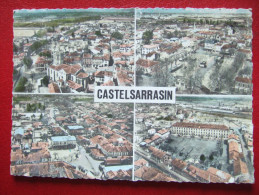 82 - CASTELSARRASIN - CARTE MULTI VUES - - Castelsarrasin