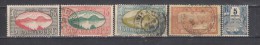 Guadeloupe 5 Different */used (a6p11) - Other & Unclassified