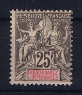 Diégo-Suarez: Yv. 32 MH/*, Signed/signé/signiert/ Approvato - Unused Stamps