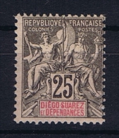 Diégo-Suarez: Yv. 32 MH/*, Signed/signé/signiert/ Approvato - Neufs