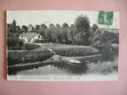 CP SAINT VALERY SUR SOMME N°94 UNE VUE DE L AMBOISE - ECRITE EN 1914 - Saint Valery Sur Somme