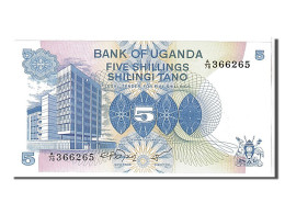 Billet, Uganda, 5 Shillings, 1979, KM:10, NEUF - Ouganda