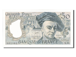 Billet, France, 50 Francs, 50 F 1976-1992 ''Quentin De La Tour'', 1980, NEUF - 50 F 1976-1992 ''Quentin De La Tour''