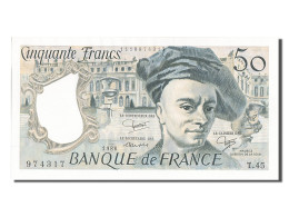 Billet, France, 50 Francs, 50 F 1976-1992 ''Quentin De La Tour'', 1986, SPL - 50 F 1976-1992 ''quentin De La Tour''