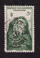 Timbre Oblitéré Afrique Occidentale Française, Femme Mauritanienne, 1947 - Gebraucht