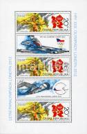 Czech Republic - 2012 - XXX Summer Olympic And Paraolympic Games In London - Mint Miniature Sheet - Ongebruikt