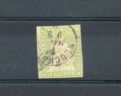 Suisse. Helvetia. 40 Rappen - Used Stamps