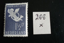 Pays-Bas - Année 1936 - Oeuvres Pour L'enfance 1 1/2 C- Y.T. 288 - Neuf (*) Mint (MLH) - Ungebraucht