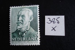Pays-Bas - Année 1941 - J. Bosboom - Y.T. 385 - Neuf (*) Mint (MLH) - Ungebraucht