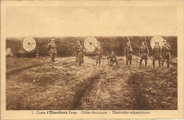 ELSENBORN-CIBLES ELECTRIQUES-TIR A LA CARABINE-military - Elsenborn (Kamp)