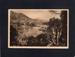 47074    Monaco,  Monte-Carlo,  Vue Prise Des Jardins De Monaco,  VGSB  1933 - Exotische Tuin