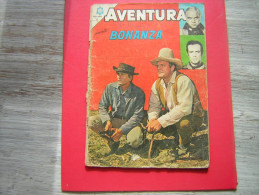 BD   REVUE   AVENTURA BONANZA   1965  BONANZA EL CABALLO ARABE  ATTENTION EN MAUVAIS ETAT - Altri & Non Classificati