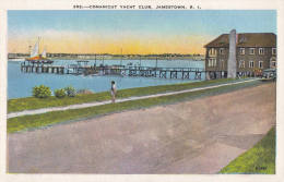 1900 CIRCA  CONANICUT YACHT CLUB JAMESTOWN - Sonstige & Ohne Zuordnung