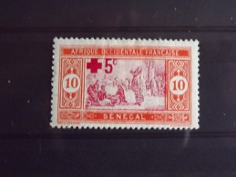 Sénégal N°70 Neuf* Marché Indigène Surchargé Croix Rouge - Unused Stamps