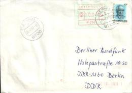 Luxemburg - Umschlag Echt Gelaufen / Cover Used (x515) - Brieven En Documenten
