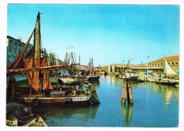 M1815 Chioggia (Venezia) - Canale San Domenico - Barche Boats Bateaux / Non Viaggiata - Chioggia