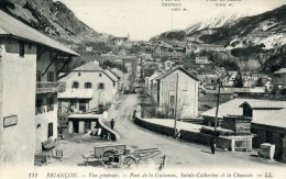 BRIANCON (Hautes-Alpes)  -  Pont De La Guisanne, Sainte-Catherine Et La Chaussée - Briancon