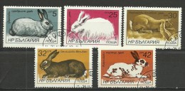 Bulgaria ; 1986 Rabbits - Lapins